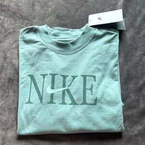 Nike Mint Green Logo Crew Tee